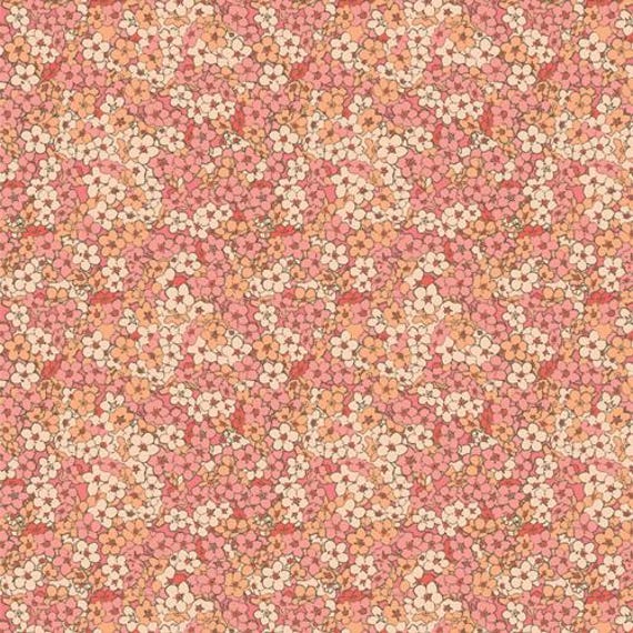 Bedtime Stories Collection, Floral Slumber Art Gallery Fabric Choose your cut, Cotton Quilt Fabric