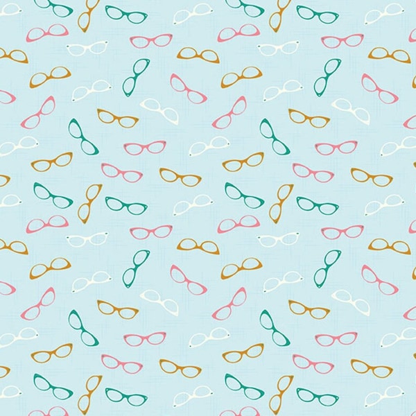 Glasses Fabric Etsy