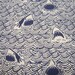 Dear Stella Fabric Dark and Stormy Collection, Sharks in Indigo, Choose your cut