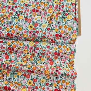 Blooming Prairie Marigold, Plentiful by Katarina Roccella Art Gallery Fabric