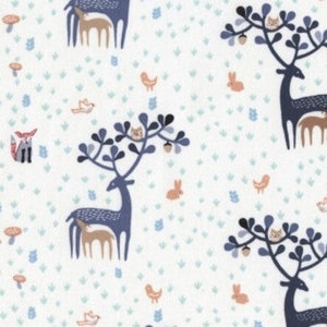 Liebe Stella Stoff Hilltop White Wähle deinen Schnitt