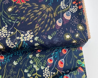Art Gallery Fabric Indie Folk Meadow in Dim, Choose your cut