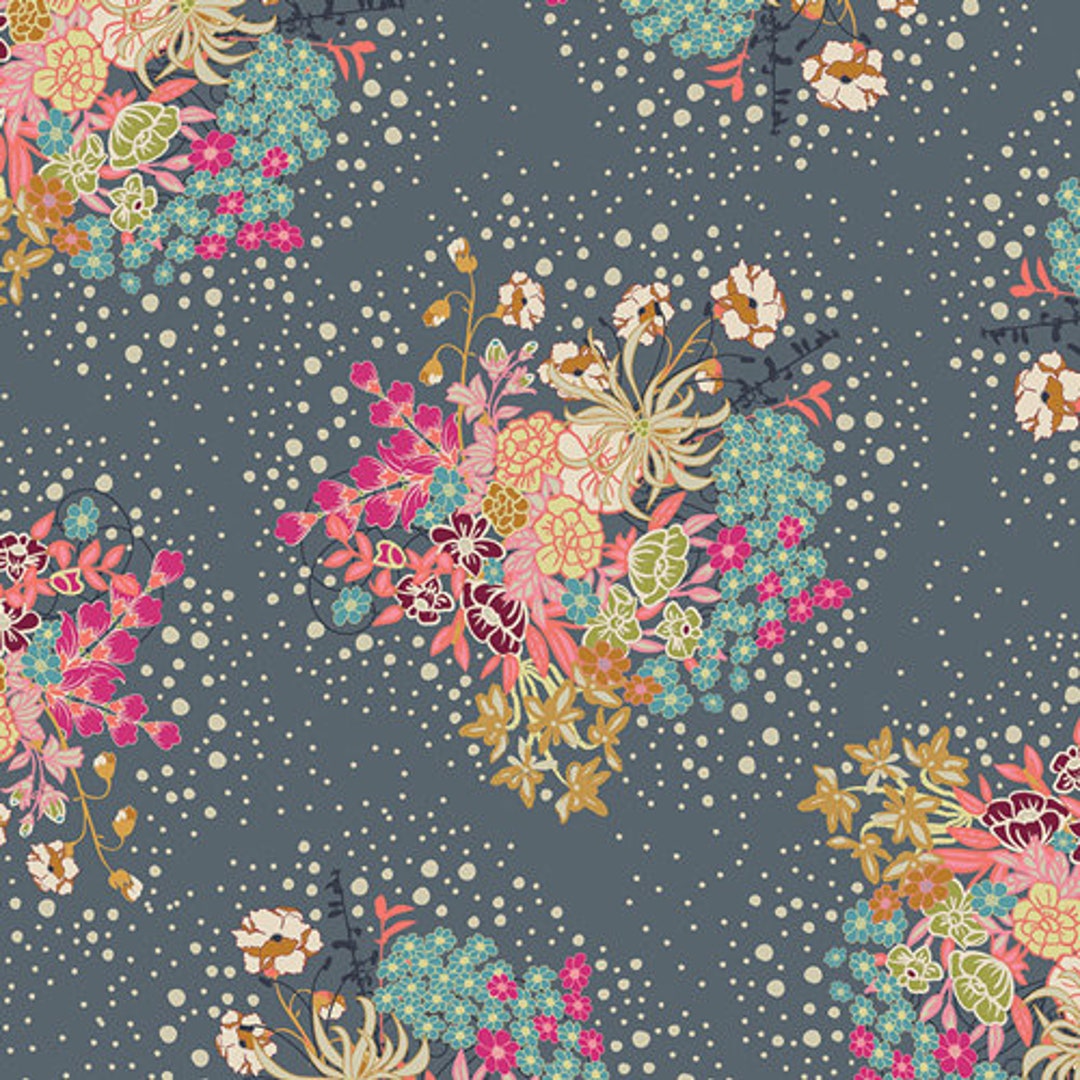 Art Gallery Fabric Indie Folk Powder Bloom Choose Your Cut, Cotton ...