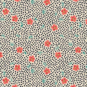 Art Gallery Fabric Indie Folk Mist Flora in Luminous Choose your cut