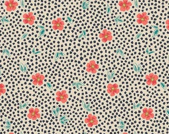 Art Gallery Fabric Indie Folk Mist Flora in Luminous Choose your cut