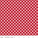 Riley Blake Fabric Red Small Dots Polka Dots