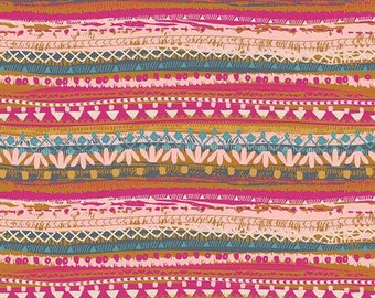 Kunstgalerie Stof Indie Folk Collection Trinket in blush, kies je snit