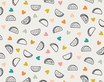 Art Gallery Fabric Day Trip Collection, Taco Love in Light, Choose your cut