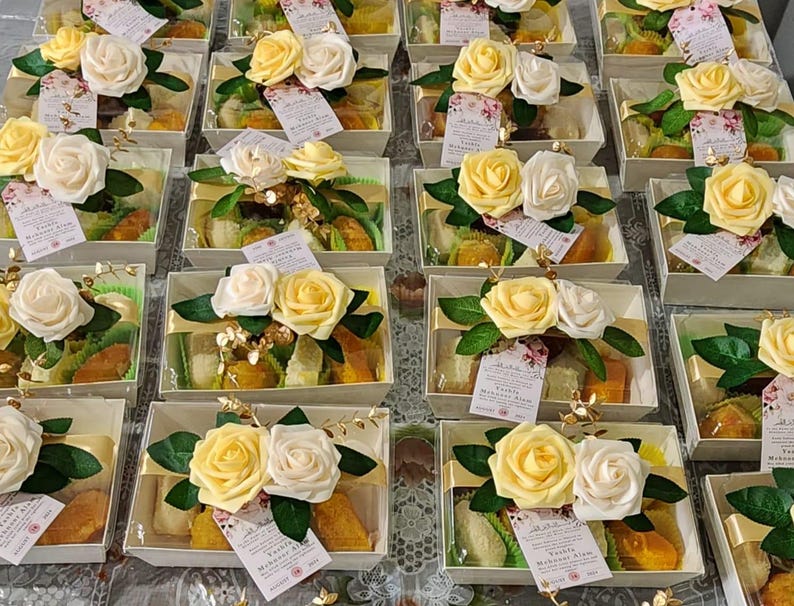 Personalised Mithai Favours