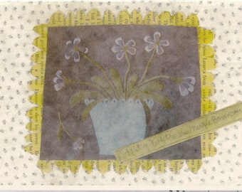 A Pot of Violets by Maggie Bonanomi, Kit