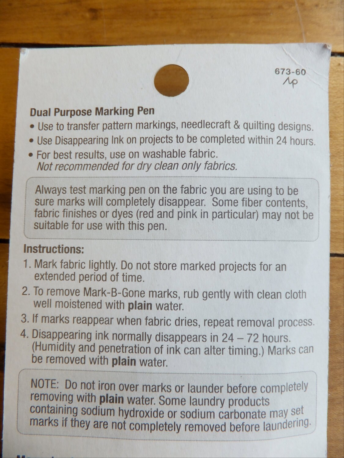 Dual Purpose Marking Pen From Dritz Etsy