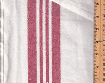 18Inch Panache Toweling White/Red by Moda  992 332