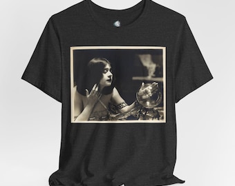 Theda Bara Tee - Old Hollywood  Silent Film Tee - Cleopatra 1917, Vintage Art Shirt