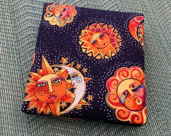 Magic Wallet, Mini Magic Wallet, Celestial Magic Wallet, Moon and Stars Magic Wallet, Flip Wallet, Money Holder