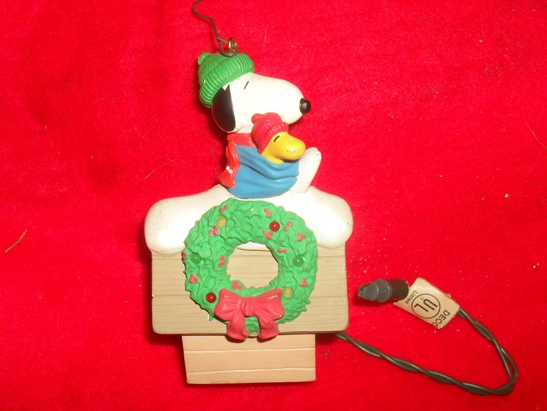 snoopy baby first christmas ornament