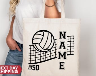 Sac fourre-tout de volleyball personnalisé, cadeaux d'équipe personnalisés, sac pour joueur/entraîneur