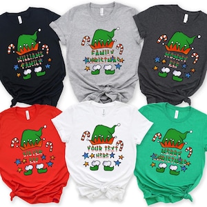Custom &#39;The Elf&#39; Christmas Shirt: Family Matching Tee
