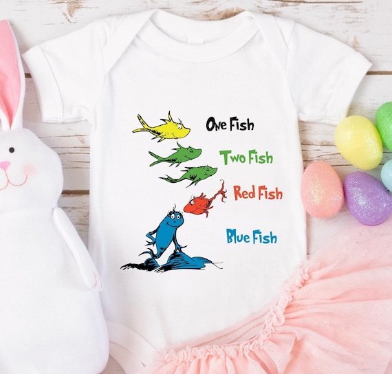 One Fish Two Fish Cotton Shirt: Teacher Costume, Group Party Tee