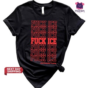 Abolish Ice Shirt, T-shirt Fuck Ice, Anti-Trump, T-shirt anti manifestation contre la GLACE, T-shirt de déclaration politique, Militant des droits humains, Justice sociale image 2