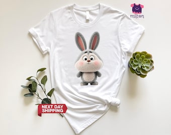 Labubu Bunny Monster Shirt: Kawaii Cartoon Animal Tee