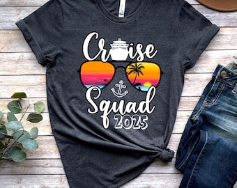 Custom Family Cruise Squad 2026 Shirt: Vacation Trip Tee