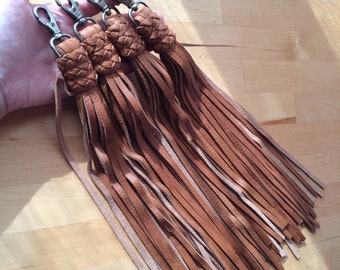 leather tassels for handbolsas