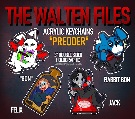 ウォルテン・ファイルズ アクリルキーホルダー - Etsy 日本