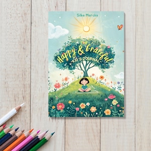 Diario di consapevolezza per bambini, 367 pagine PDF stampabili, 365 attività quotidiane, pagine da colorare, progetti fai da te, storie motivazionali, età 6-12
