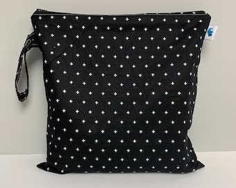 Wet Bag, Heat Sealed Wet Bag, Cloth Diaper Bag, Travel Bag, Toiletry Bag, Makeup Bag, Gym Bag, Cosmetic Bag, Rose Bag, Reusable Bag