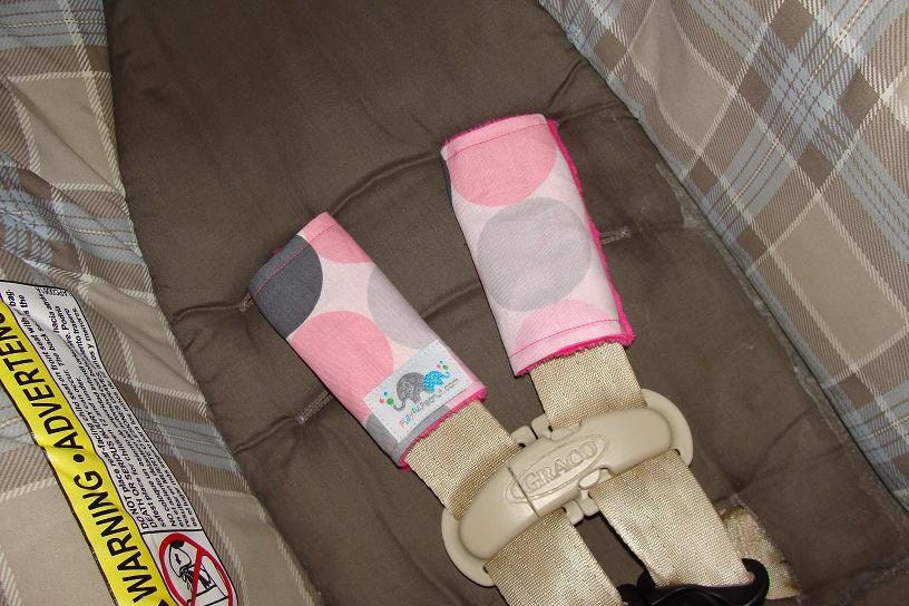 Car Seat Strap Covers Stroller Strap Covers Reversible Strap Etsy