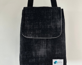 Insulated Lunch Bag | Reusable School Lunch Bag | Handmade Kids Lunch Tote | Washable Lunch Bag | Back to School Lunch Bag