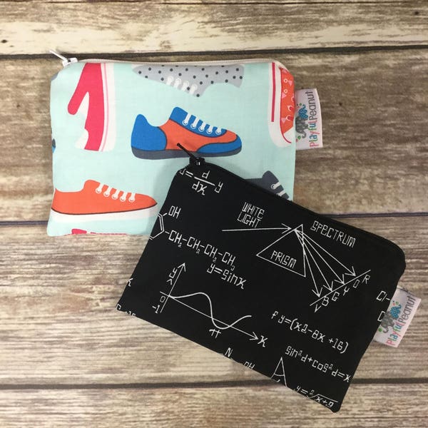 Reusable Snack Bag, Reusable Zipper Bag, Reusable Sandwich Bag, Zipper Pouch, Reusable, Science Snack Bag, Lunch Bag, Reusable Bag,Chemistry
