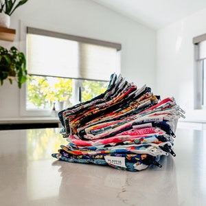 Offre spéciale Jour de la Terre, Vente de sacs à collation, Pack surprise de sacs à collation, Sac réutilisable à fermeture éclair, Sac à collation réutilisable, Pochette à fermeture éclair, Sac réutilisable, 10 petits