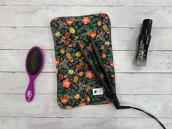 Hot Tool Holster Storage and Travel Case for Hair Straighteners and Curling Irons Protective Pouch is Heat Resistant and Padded Etsy
