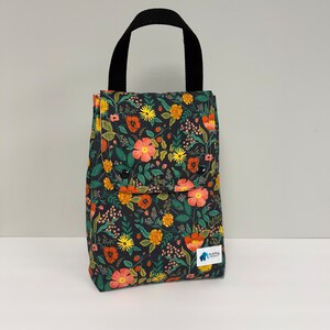 Sac à lunch, Sac à nourriture, Sac réutilisable, Sac lavable, Sac à collation, Trousse à lunch, Sac brun, Set déjeuner, Sac à lunch réutilisable, Sac à lunch lavable