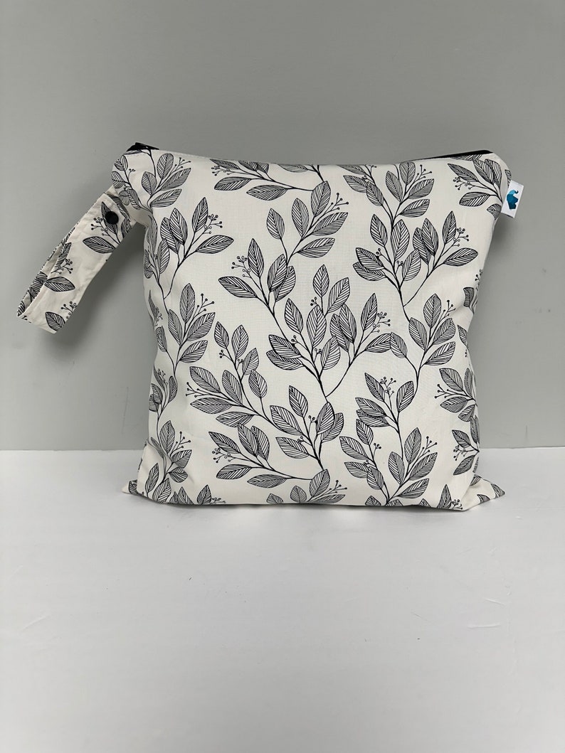 Reusable Wet Bag, Heat Sealed and Waterproof, Perfect for the pool, beach, gym, travel, diapers and more Multiple Sizes and Style Available image 1