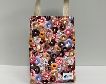Insulated Lunch Bag | Reusable School Lunch Bag | Handmade Kids Lunch Tote | Washable Lunch Bag | Back to School Lunch Bag