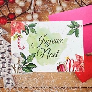 carte de Noël A6