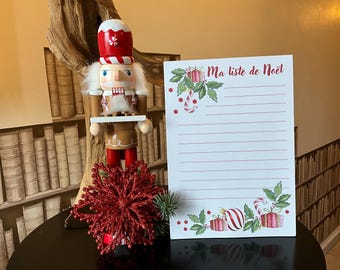 A5 Christmas notepad