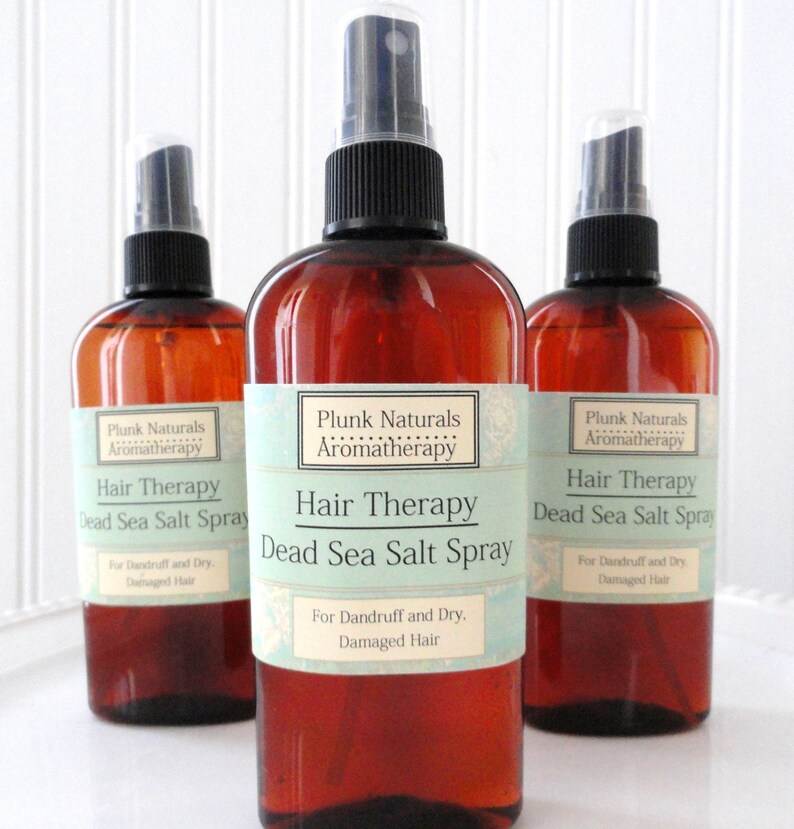 Hair Therapy Dead Sea Salt Spray for Dry Dandruff or Itchy Etsy