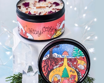 Stay Cozy - Orange Spice - Winter Holiday Candle