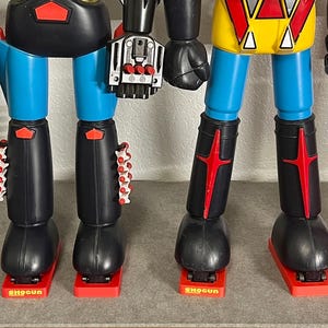 Shogun Warriors display stand