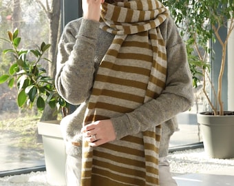 baby alpaca and merino handcrafted throw