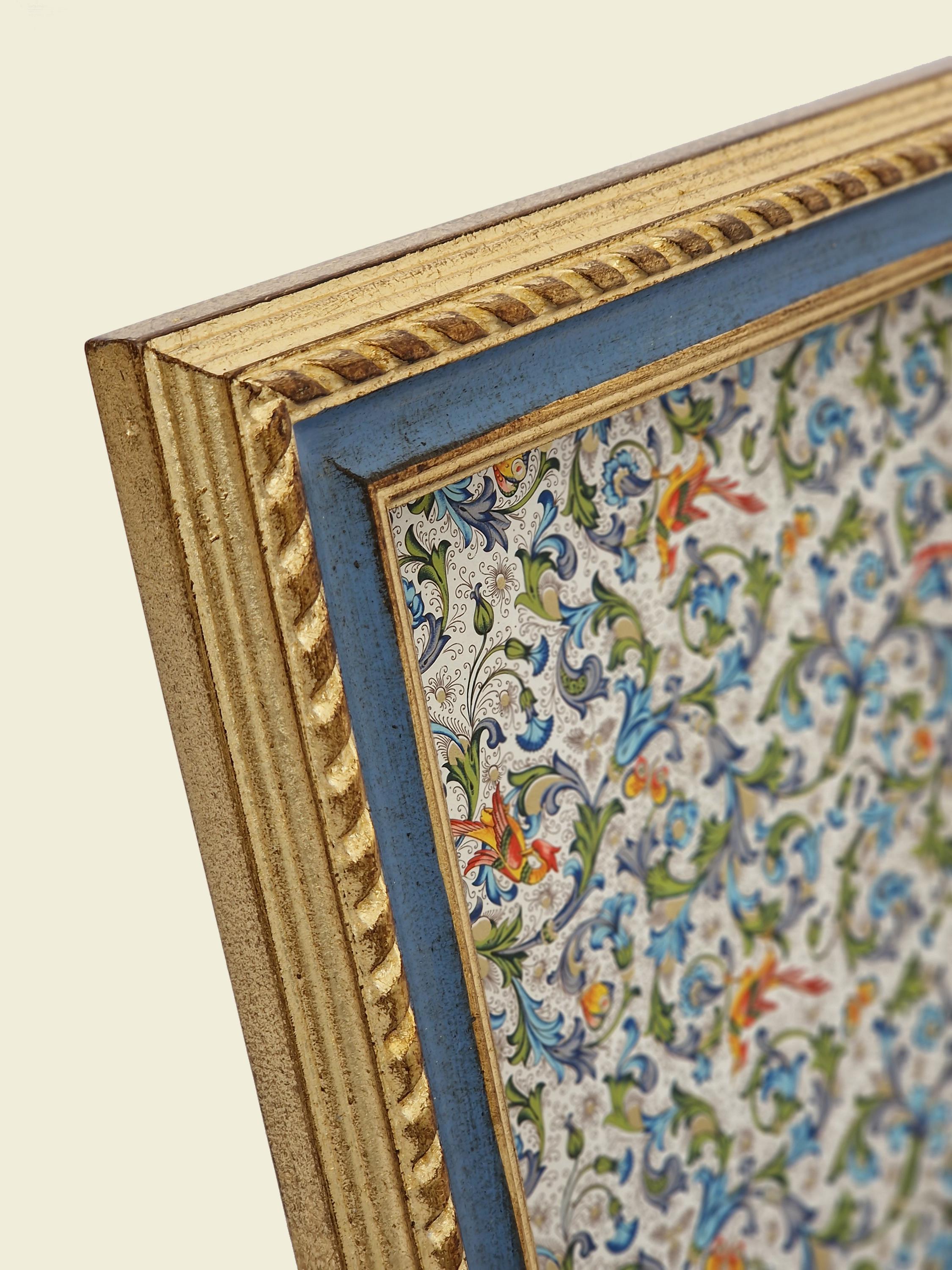 Handcrafted and Decorated Wooden Photo Frame, Available in Various ...