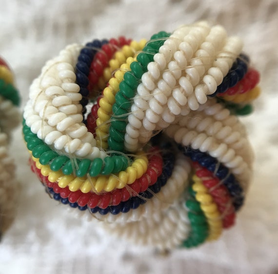 Festive Vintage Swirled Twisted Rope Design Tiny … - image 5