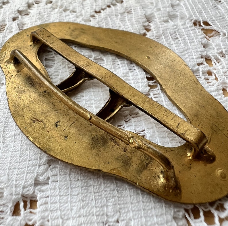 Destash Lot of Five Vintage Decorative Ladies' Buckles image 8