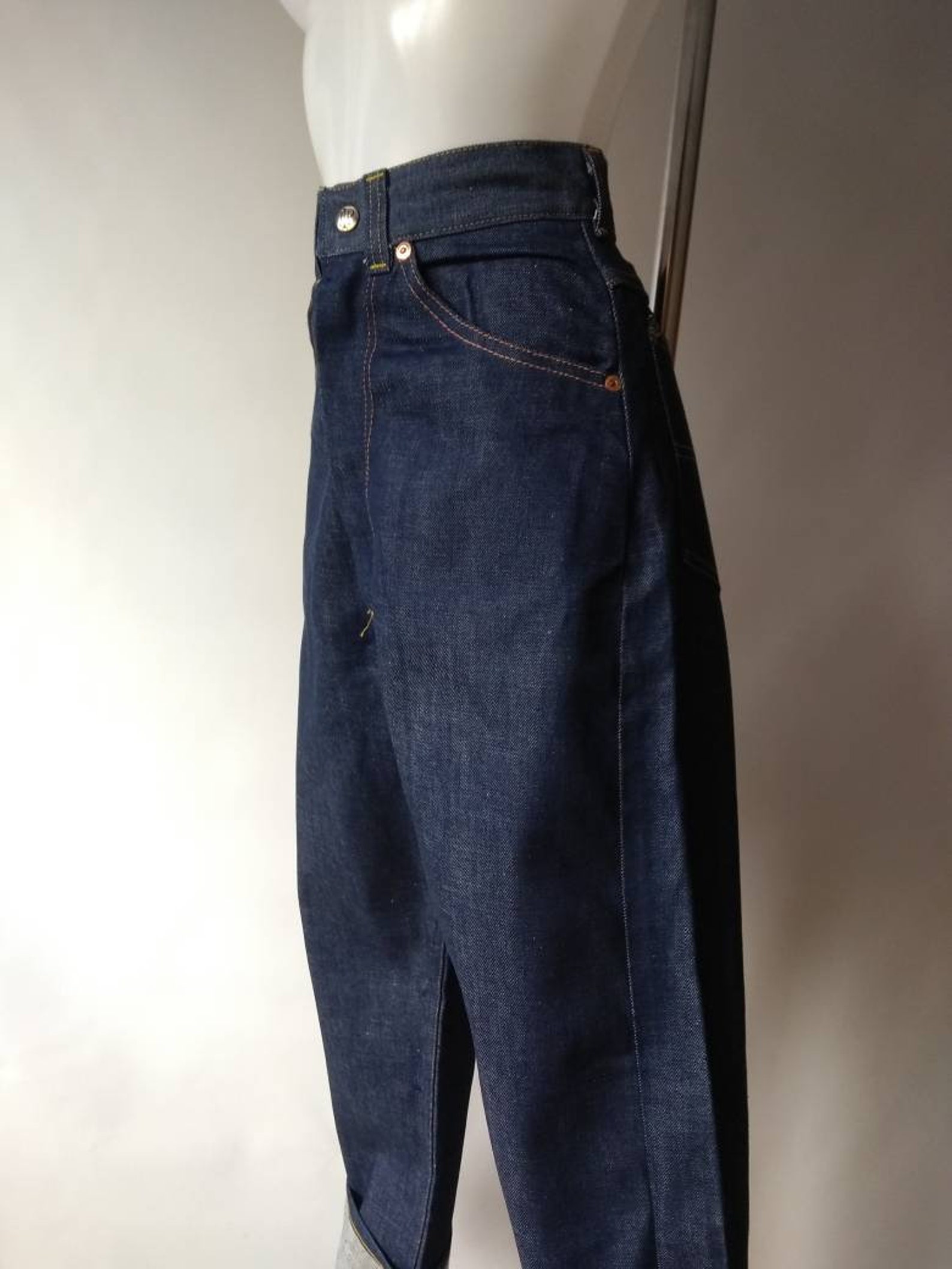 Vintage 1940s 1950s Deadstock Denim Jeans Pants Workwear | Etsy