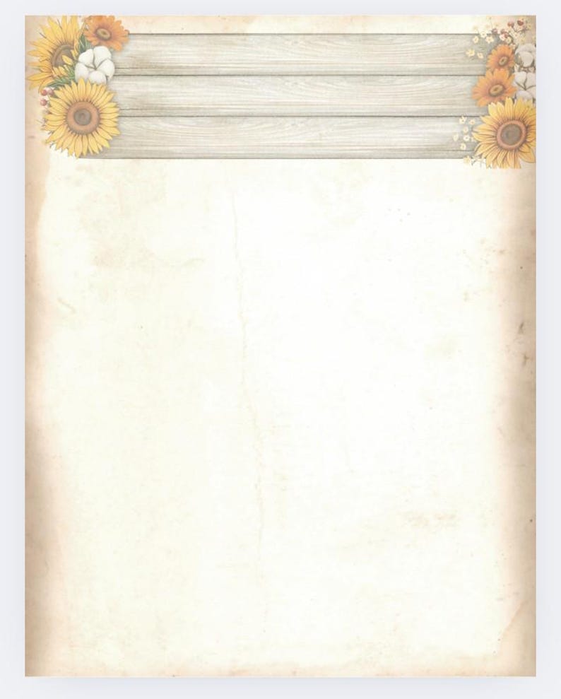 30 Rustic Printable Pages - Etsy