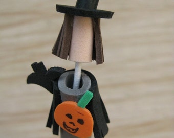 Halloween paper pencils favors - set of 6