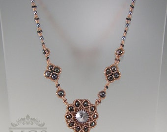 Valencia Necklace - Beading Pattern/Tutorial Downloadable PDF